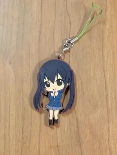 けいおん！ 中野梓 ラバーキーホルダー あずにゃん K-ON