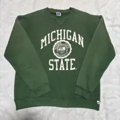 【90s】RUSSELL ATHLETIC USA製　前V 古着 ミシガンのサムネイル