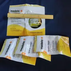 medela クイッククリーンバック４枚、箱なし。哺乳瓶の消毒などに。