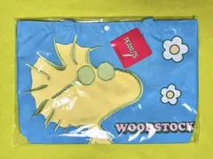 SNOOPY　スヌーピー　Peanuts　トートバッグ　ウッドストック　新品②