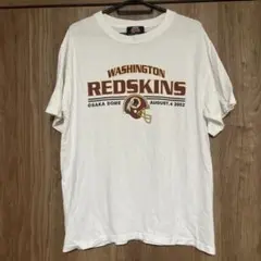 海外古着 NFL ワシントンレッドスキンズ 大阪 両面