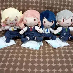 プロセカ　ふわぷちミニぬいぐるみ　レオニード【全4種セット】