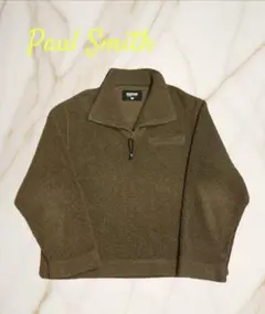 PaulSmith ポールスミス プルオーバー ハーフジップ ブラウン