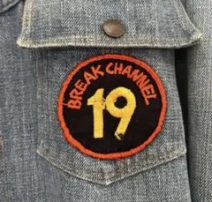 デニムジャケット パッチ付き