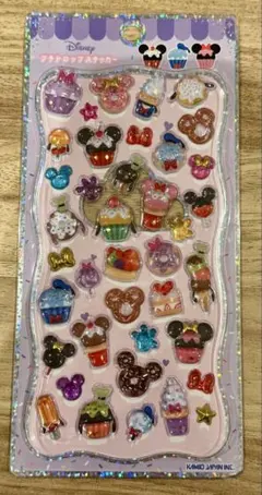 正規品　プチドロップステッカー ディズニー　カップケーキ