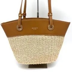 【美品】AND CHOUETTE アンドシュエット かごバッグ トートバッグ