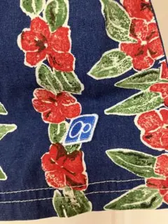 Ocean Pacific OP ハーフパンツ ネイビー 花柄のサムネイル