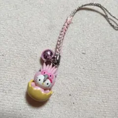 ご当地 新潟限定 佐渡 トキ ハローキティ ストラップ