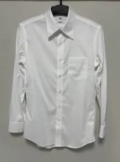 ユニクロ　スーパーノンアイロン　スリムフィットシャツ　M