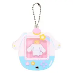 サンリオ　シナモン　シークレットカスタムアクリルチャーム（ミニゲーム機デザイン）