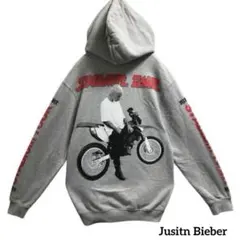Jusitn Bieber ジャスティン・ビーバースウェットパーカープリント古着