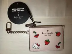 【未使用正規品】ケイトスペード　サンリオ　カードケース　ハローキティー　ホルダー
