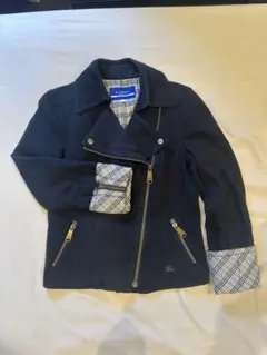 Burberry ブルーレーベル ライダースジャケット アウター