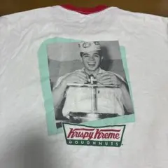 90sビンテージ USA製 リンガーTシャツ クリスピークリームドーナツ XL