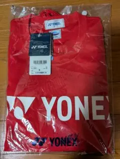 新品・未使用品 YONEX Tシャツ レッド Mサイズ