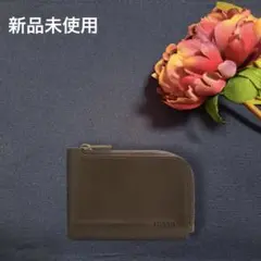 Fossil フォッシル コインケース レザー ジップ カードケース ブラウン