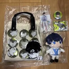 ブルーロック 潔世一 ベースヤード 缶バッジ ブルロ 痛バッグ 潔 黒