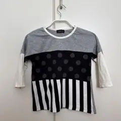 ユニカ　UNICA ６部袖　カットソー 130cm
