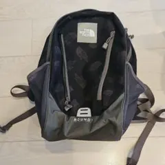 THE NORTH FACE ROUNDY リュック 黒/グレー