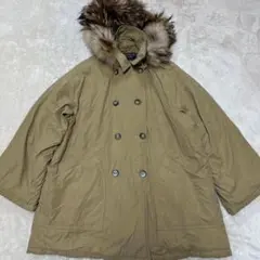 weekend MaxMaraファー　コート　フード取り外し ゆったり