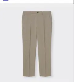 ウォッシャブルテーパードトラウザーSW スラックス　ベージュ　S ユニクロ　GU