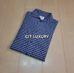 CIT LUXURY★EDIFICE別注カッタウェイシャツ ギンガムチェックのサムネイル