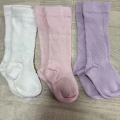 ベビー靴下 3色セット ~3-6month