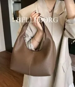 【新品】ブラウンレザー風ショルダーバッグ トートバッグ ハンドバッグ