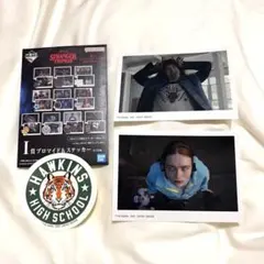 ストレンジャーシングス　一番くじ　I賞　ブロマイド&ステッカー