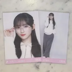 乃木坂46 川﨑桜 生写真 リラックスコーデ 幕張リアミ ヨリ ヒキ