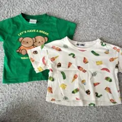 Dick Bruna はらぺこあおむしTシャツ2枚セット