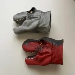 恐竜の頭部フィギュアセット