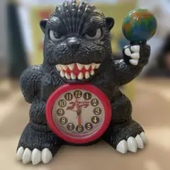 ゴジラ　目覚まし時計 ゴジラ 目覚まし時計 ジャンク - メルカリ