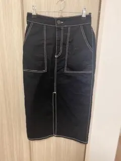 ZARA ザラ TRF デニムステッチタイトスカート