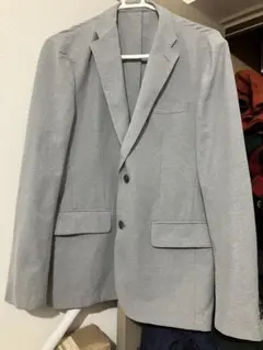 ユニクロ ライトグレー ジャケット