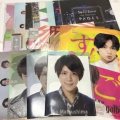 timelesz クリアファイル　まとめ　松島聡　菊池風磨