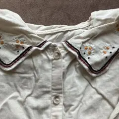 ZARA 刺繍入りコーデュロイシャツ 110cm