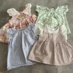 ベビー服 トップスセット 4点