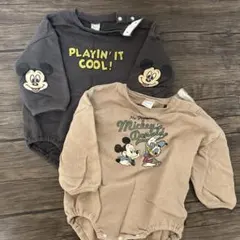 futafuta ディズニー ロンパース 80