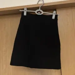 黒のタイトミニスカート台形　グレイル