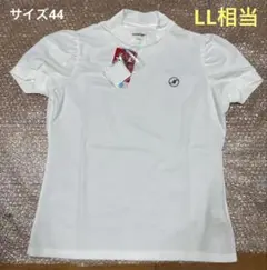 M.Uスポーツゴルフロゴ刺繍入ハイネックシャツサイズ44 新品未使用タグ付