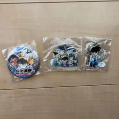 名探偵コナン缶バッチ・アクリルキーホルダーセット