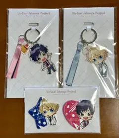 あすかな　アクリルキーホルダー&缶バッジ　計3点