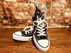 【新品未使用】CONVERSE ALL STAR ブラック ハイカットスニーカー