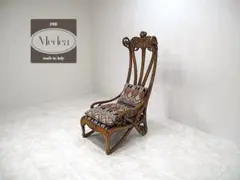 展示品　メデア アールヌーヴォー様式最高峰パーソナルチェア　　ハイバックチェア