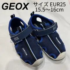 GEOX サンダル ネイビー 25 15.5cm～16cmのサムネイル