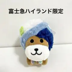 富士急ハイランド限定 アフロ犬　ぶらさげぬいぐるみ　サンエックス　新品のサムネイル