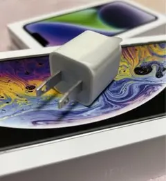 iPhone 充電器 純正 電源アダプター 2個　新品未使用【Apple】のサムネイル