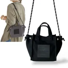 BAYFLOW ブラック トートバッグミニサイズネオプレン（ネオプレーン）バッグ