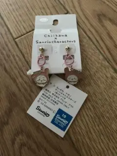 ちいかわ　サンリオコラボ　キティちゃん　イヤリング